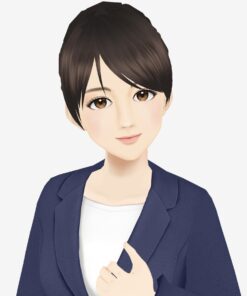 3Dビジネスアバター|けいとA05