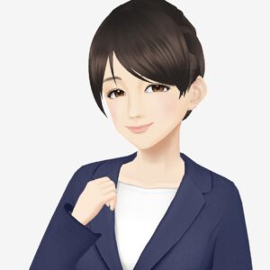 3Dビジネスアバター|けいとA01