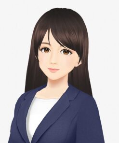 3Dビジネスアバター_けいとB_04