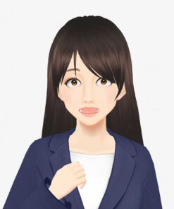 3Dビジネスアバター_けいとB_07