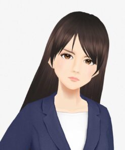 3Dビジネスアバター_けいとB_08