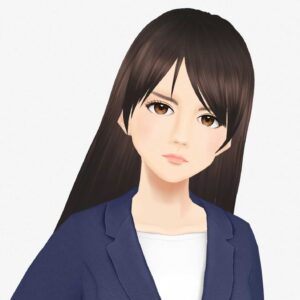 3Dビジネスアバター_けいとB_08