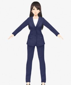 3Dビジネスアバター_けいとB_09