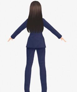 3Dビジネスアバター_けいとB_11