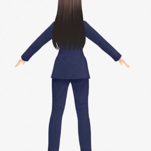 3Dビジネスアバター_けいとB_11