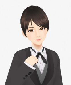 3Dビジネスアバター_けいとC_04