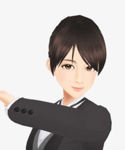 3Dビジネスアバター_けいとC_06