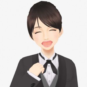 3Dビジネスアバター_けいとC_07