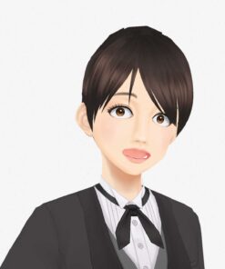 3Dビジネスアバター_けいとC_08