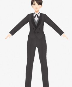 3Dビジネスアバター_けいとC_11