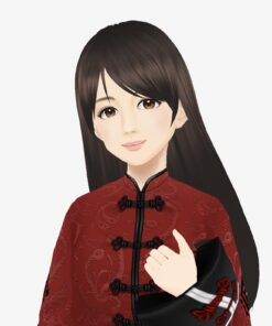 無料（free）3Dビジネスアバター|けいとD05