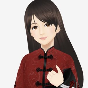 無料（free）3Dビジネスアバター|けいとD05