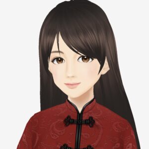 無料（free）3Dビジネスアバター|けいとD06