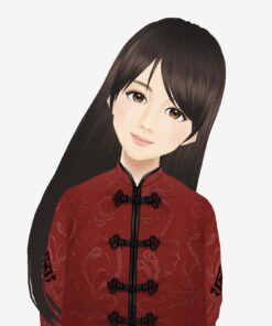 無料（free）3Dビジネスアバター|けいとD07