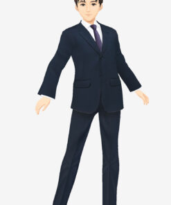 無料VRMビジネスアバター_とうまイケメン