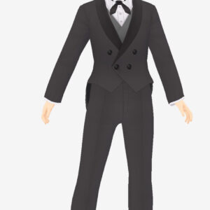 無料VRMビジネスアバター_タキシード