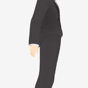 無料VRMビジネスアバター_タキシード