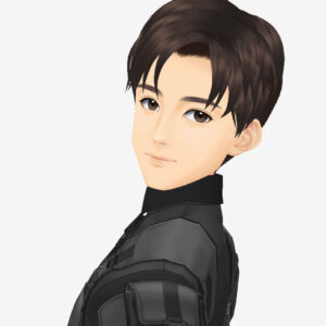 無料VRMビジネスアバター_ボディースーツ