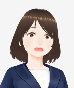 ビジネスアバター_ひなた_ボブヘアー