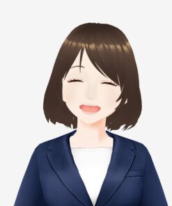 ビジネスアバター_ひなた_ボブヘアー