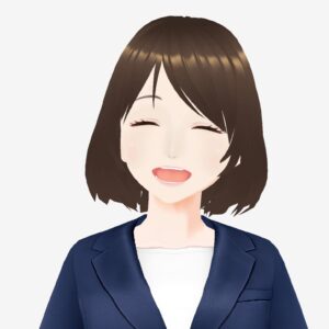 ビジネスアバター_ひなた_ボブヘアー