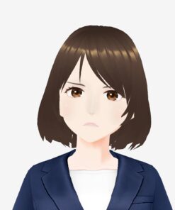ビジネスアバター_ひなた_ボブヘアー