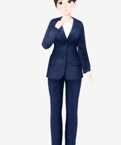 ビジネスアバター_ひなた_シニヨン