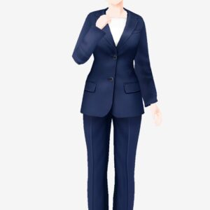 ビジネスアバター_ひなた_シニヨン