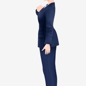 ビジネスアバター_ひなた_シニヨン