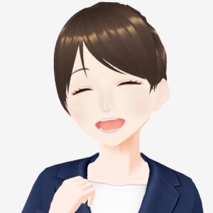 ビジネスアバター_ひなた_シニヨン