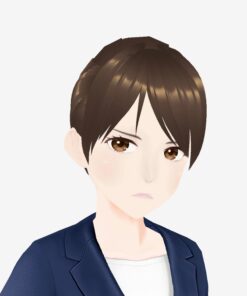ビジネスアバター_ひなた_シニヨン