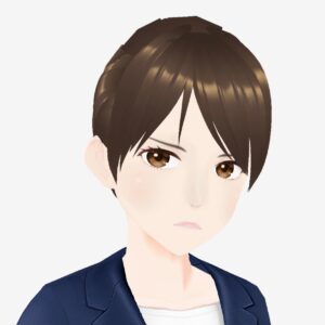 ビジネスアバター_ひなた_シニヨン