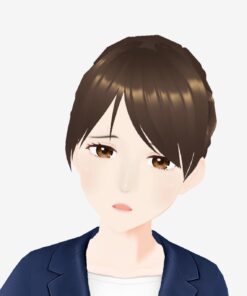 ビジネスアバター_ひなた_シニヨン
