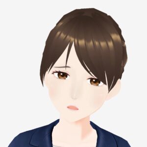 ビジネスアバター_ひなた_シニヨン