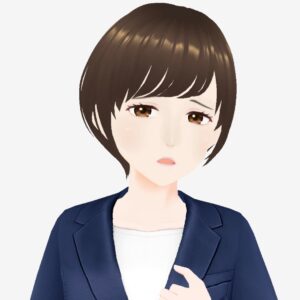 ビジネスアバター_ひなた_ショートヘアー