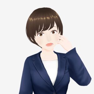 ビジネスアバター_ひなた_ショートヘアー