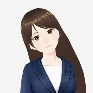 ビジネスアバター_ひなた_ロングヘアー