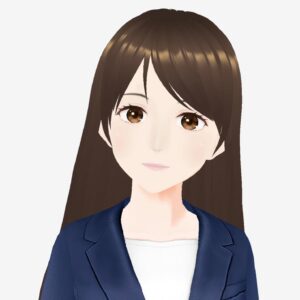 ビジネスアバター_ひなた_ロングヘアー