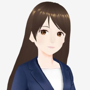 ビジネスアバター_ひなた_ロングヘアー