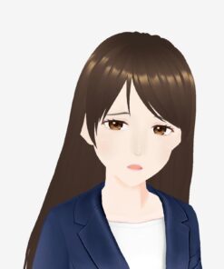 ビジネスアバター_ひなた_ロングヘアー