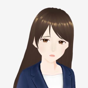 ビジネスアバター_ひなた_ロングヘアー