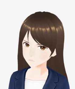 ビジネスアバター_ひなた_ロングヘアー
