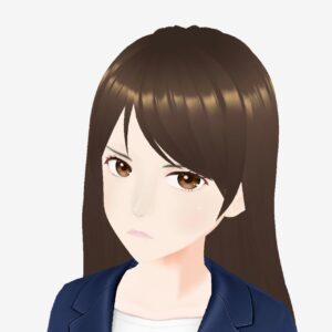 ビジネスアバター_ひなた_ロングヘアー