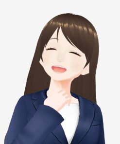 ビジネスアバター_ひなた_ロングヘアー